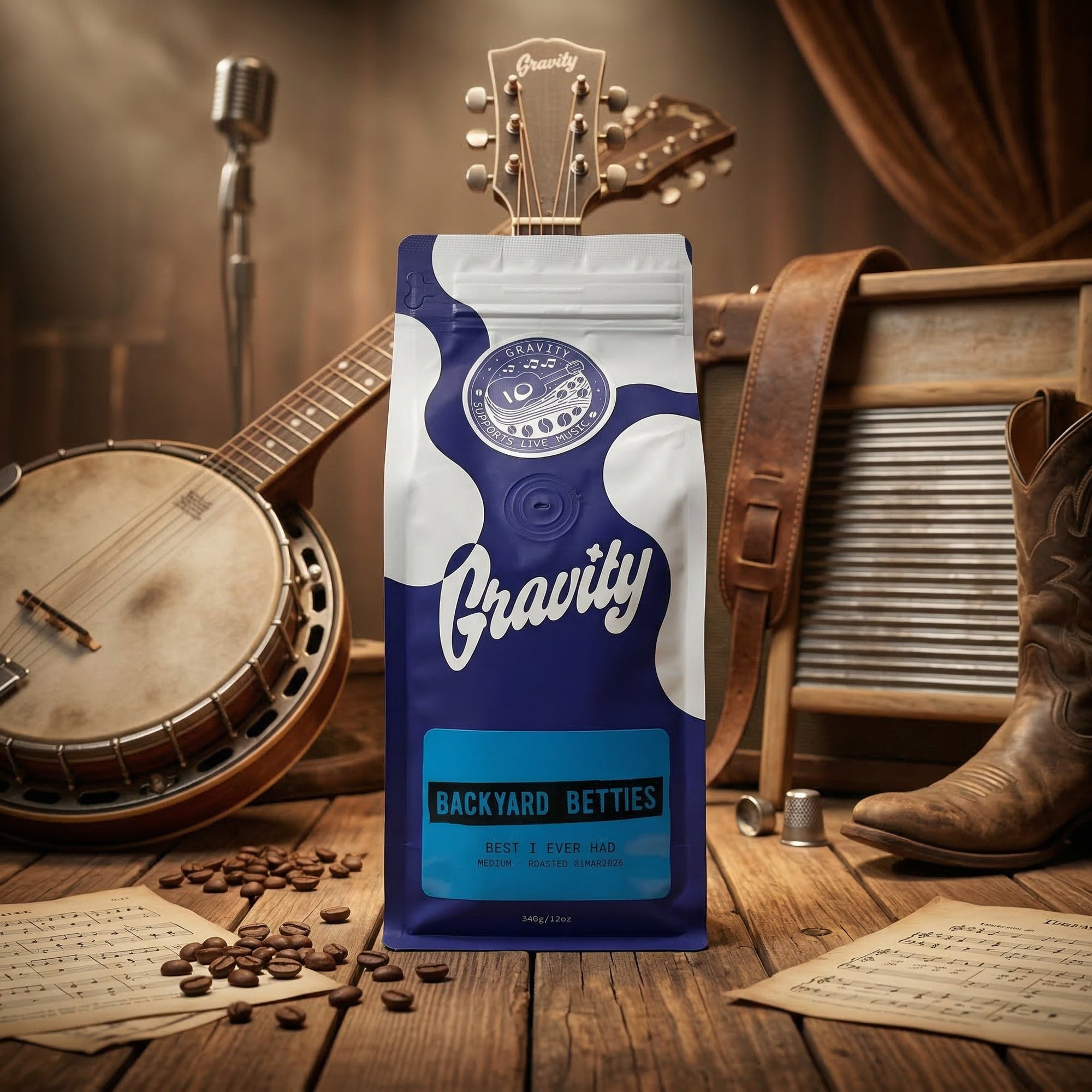 Artist of the Month: Backyard Betties - Espresso